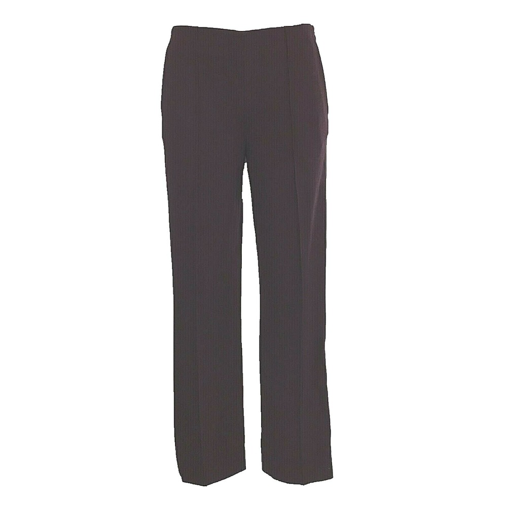 Diane Von Furstenberg Dress Pants 4 Purple Plum Pocket Slim Ankle Stretch LN